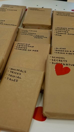Blind date with a book...