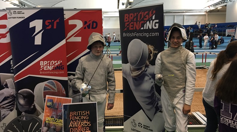 Success for Ben in fencing competition