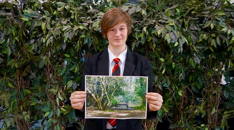 Caitlin snaps up prize in photography competition