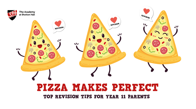  Pizza makes perfect - revision evening for Year 11 parents