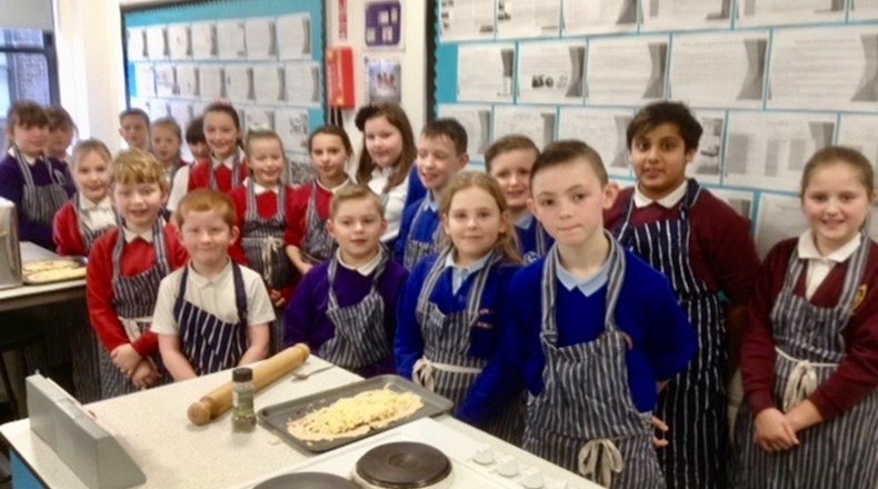 Year 5 get a taste of school life at the Academy 