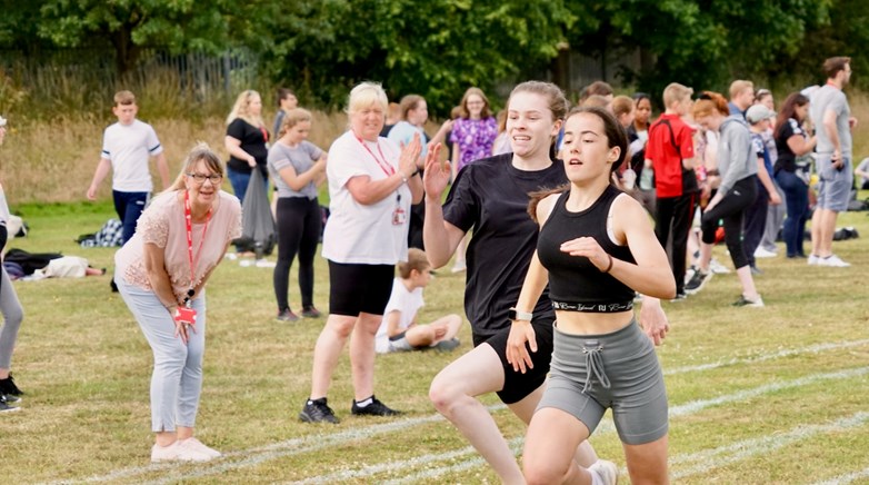 Sports day and colour run