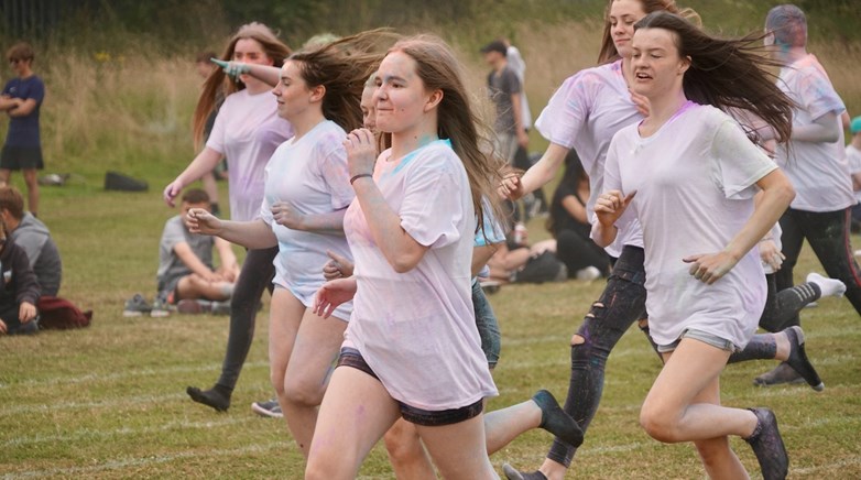 Sports day and colour run