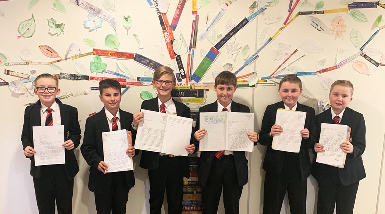 Year 7 write to American penpals