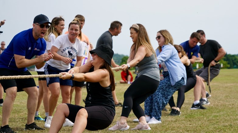Sports day and colour run
