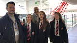 Visitors inspire students! 