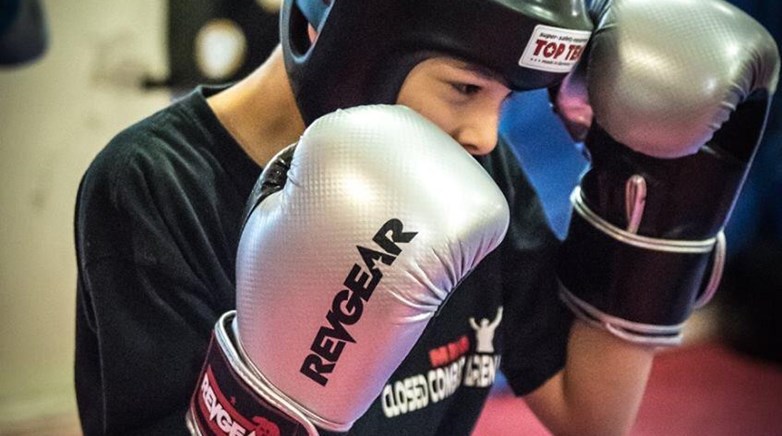 Ryan Stones undefeated kickboxing champion
