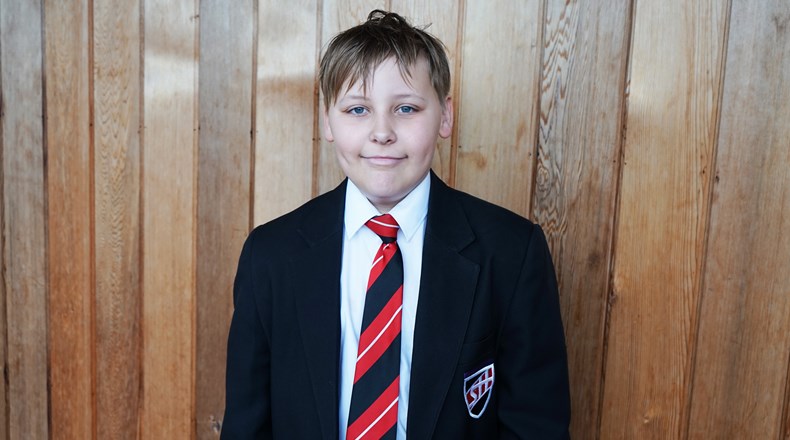 Alfie helps students with new club