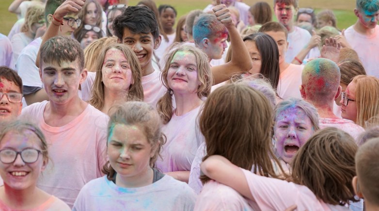 Sports day and colour run