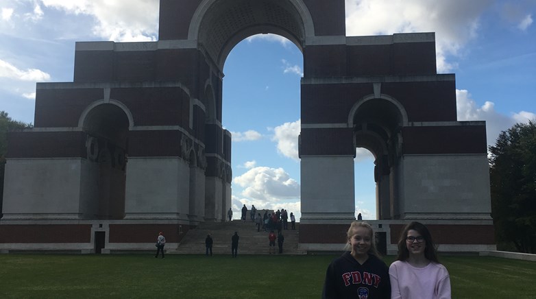 Two students visit WW1 battlefields in Belgium-26
