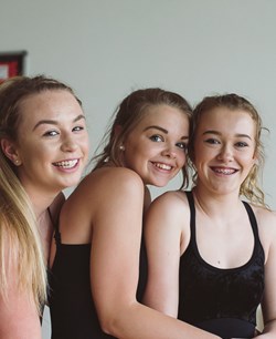 Dance class at The Academy at Shotton Hall