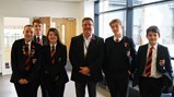 Visitors inspire students! 