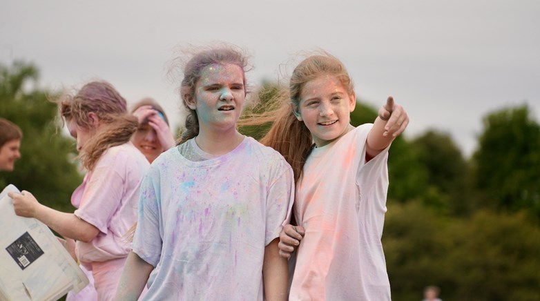 Sports day and colour run