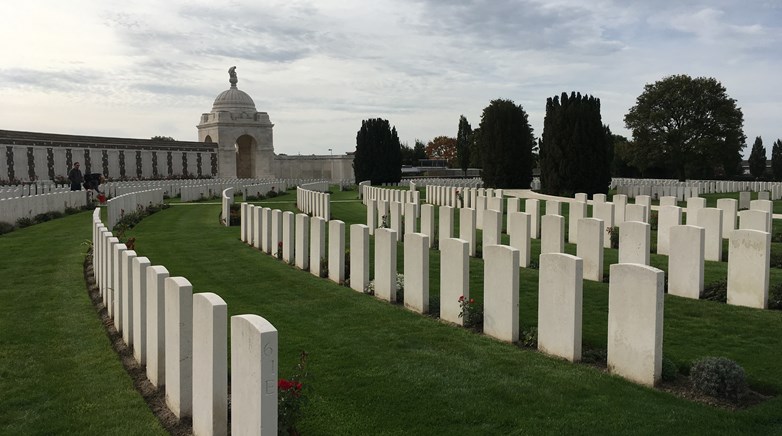 Two students visit WW1 battlefields in Belgium-33