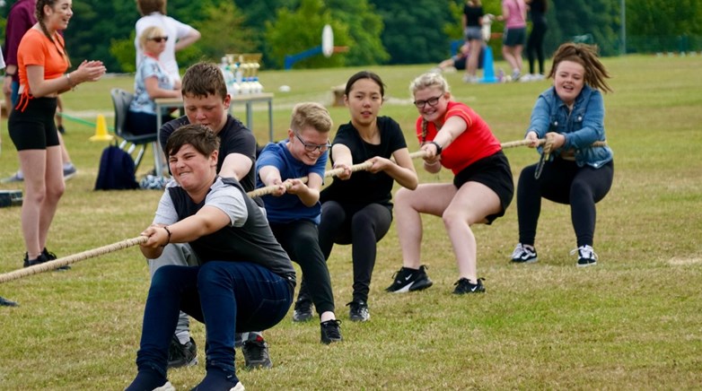 Sports day and colour run