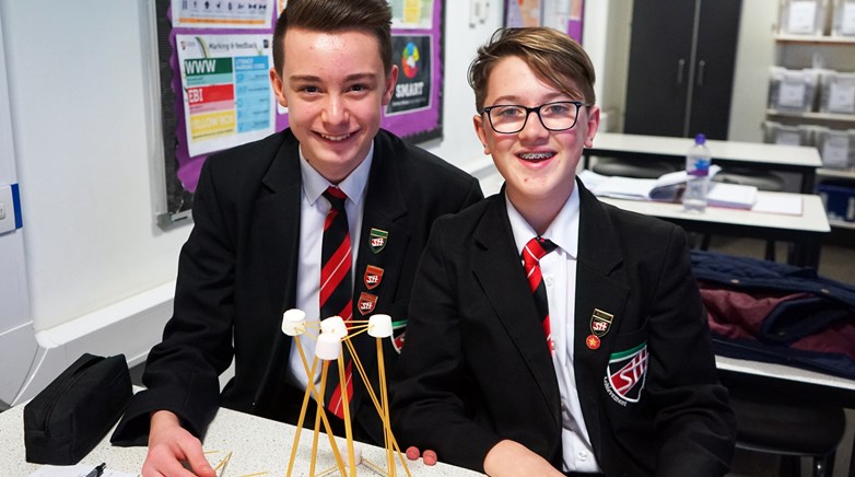 STEM club welcome special visitor
