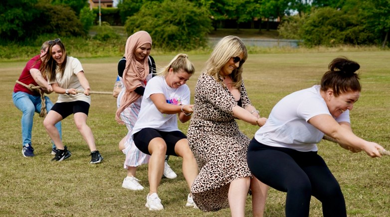Sports day and colour run