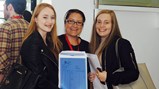 Shotton Hall GCSE results day