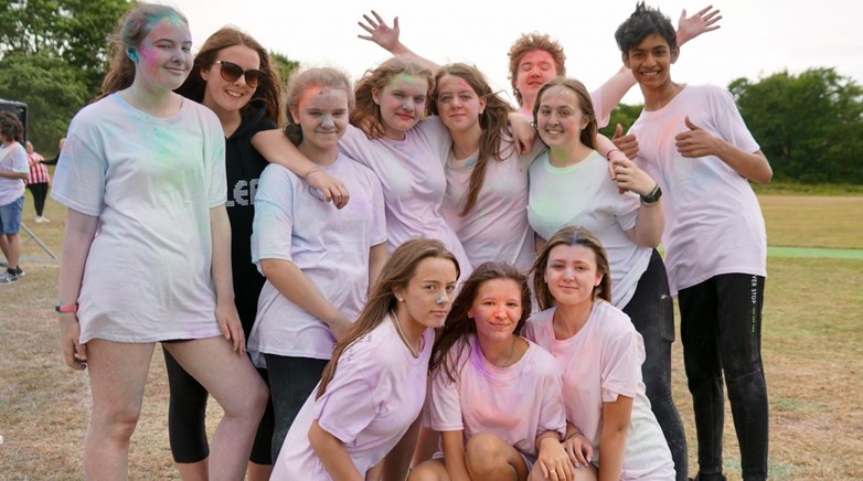 Sports day and colour run