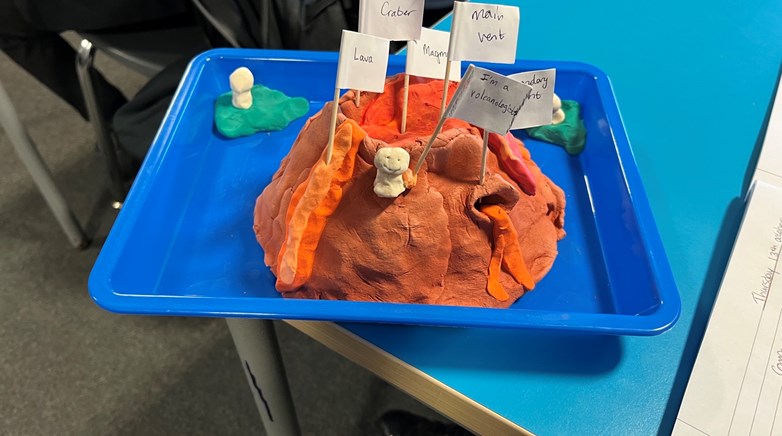Year 8 volcanos
