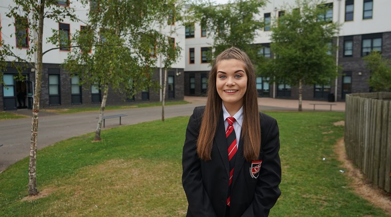 Chloe lands main part in musical