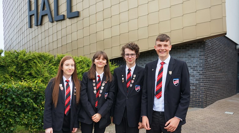 Shotton Head boy, girl and deputies