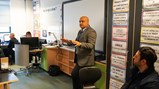 Visitors inspire students! 