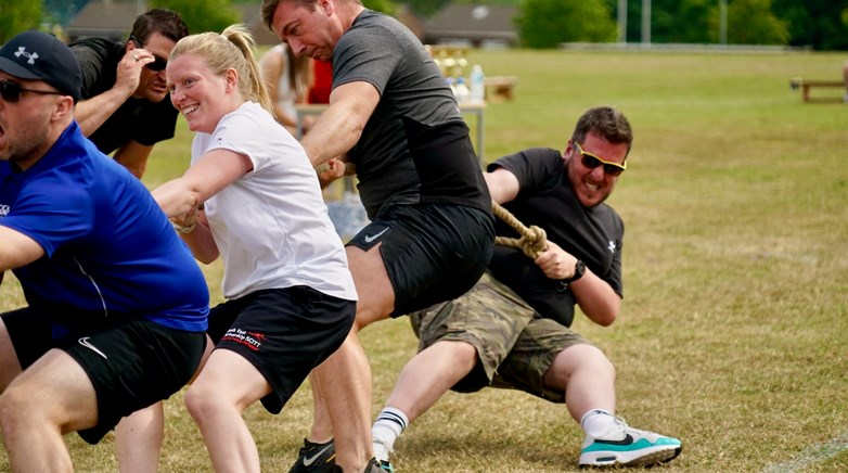 Sports day and colour run