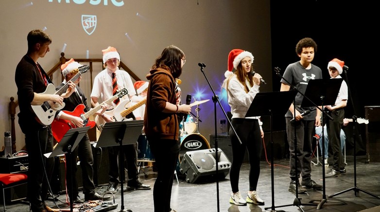 Pop and rock concert