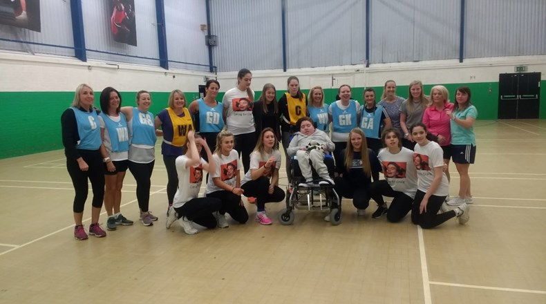 Holly raises money for Craig
