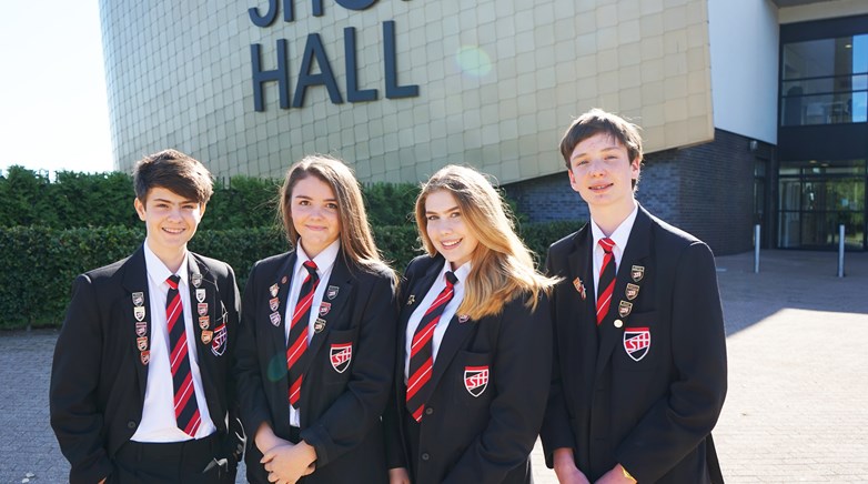 head boy, head girl and deputies 2018-19