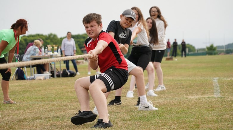 Sports day and colour run