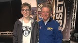 Students meet astronaut