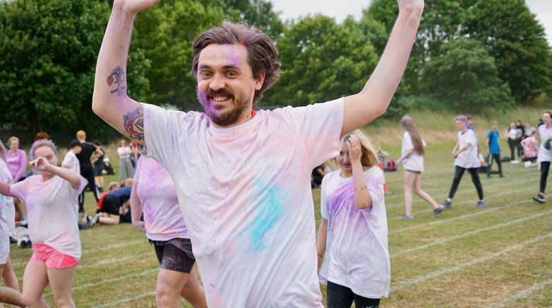 Sports day and colour run