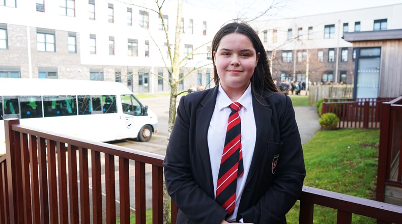 Kind Shotton Hall student raises money for charity 