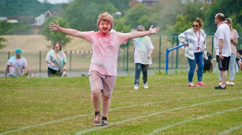 Sports day and colour run