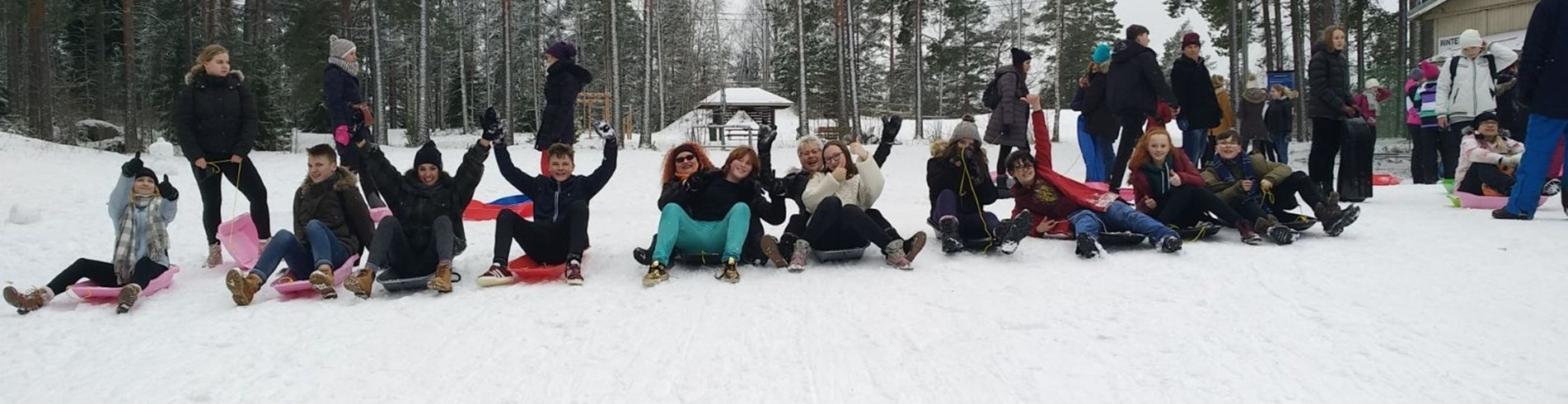 Students visit Helsinki! 