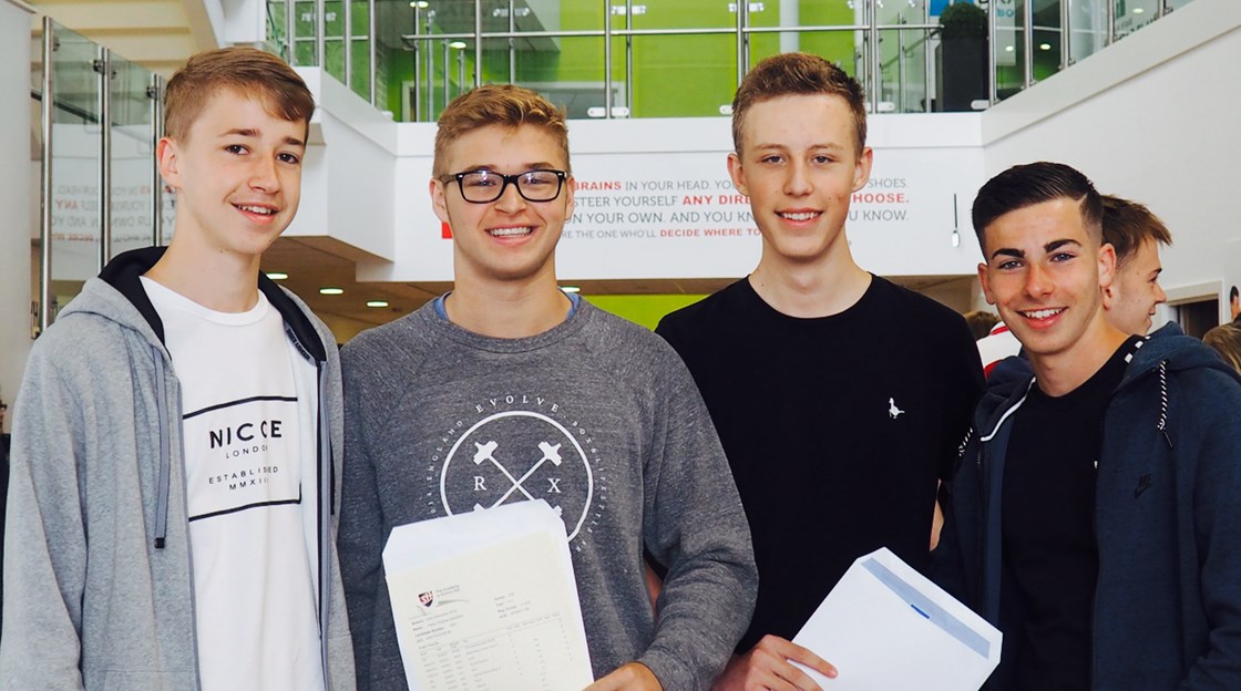 Shotton Hall GCSE results day