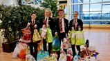 Food bank donation delivered... 