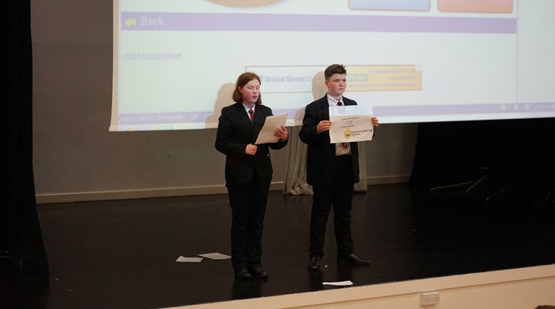 Mock election at Shotton