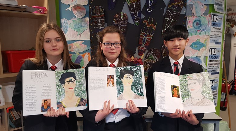 Year 8 artists get inspired! 