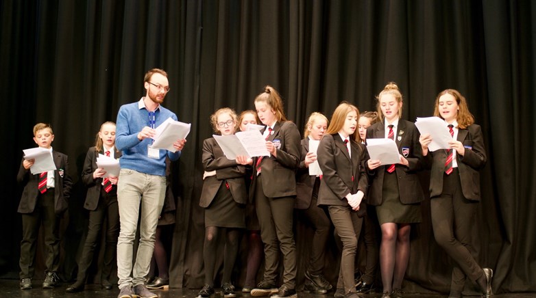 Once in a lifetime singing workshop for students