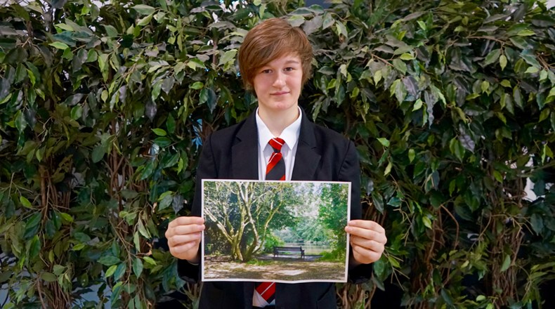 Caitlin snaps up prize in photography competition