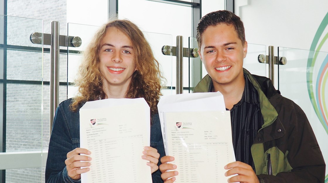 Shotton Hall GCSE results day