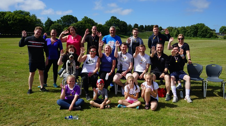 Charity staff fun run raises over £1000!