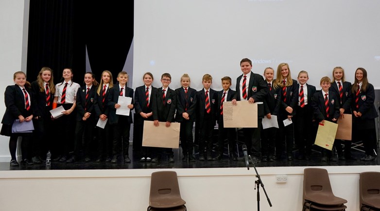 Students talk about being British for Everyone Writes Day