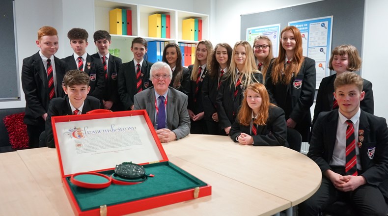 Lord Shipley visits Shotton Hall 