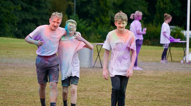 Sports day and colour run