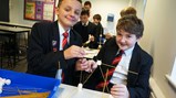 STEM club welcome special visitor
