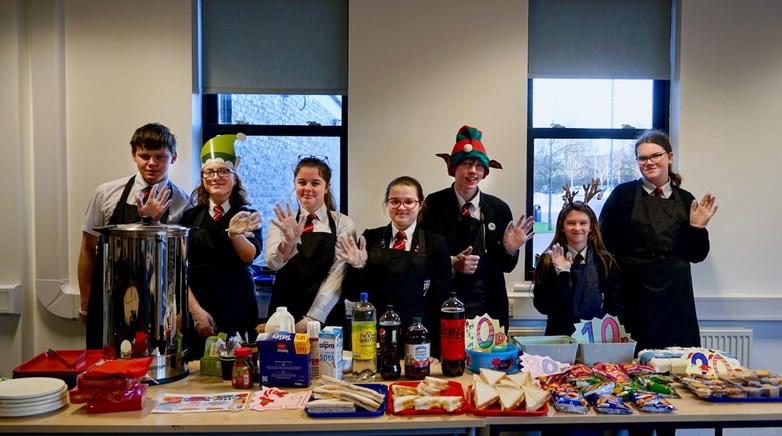 Christmas cafe